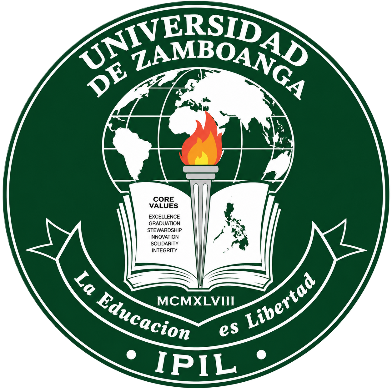 Universidad De Zamboanga College Ipil Campus logo